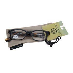 Max Studio Fashion MXR11 Reading Glasses +1.00 Black/Tortoise